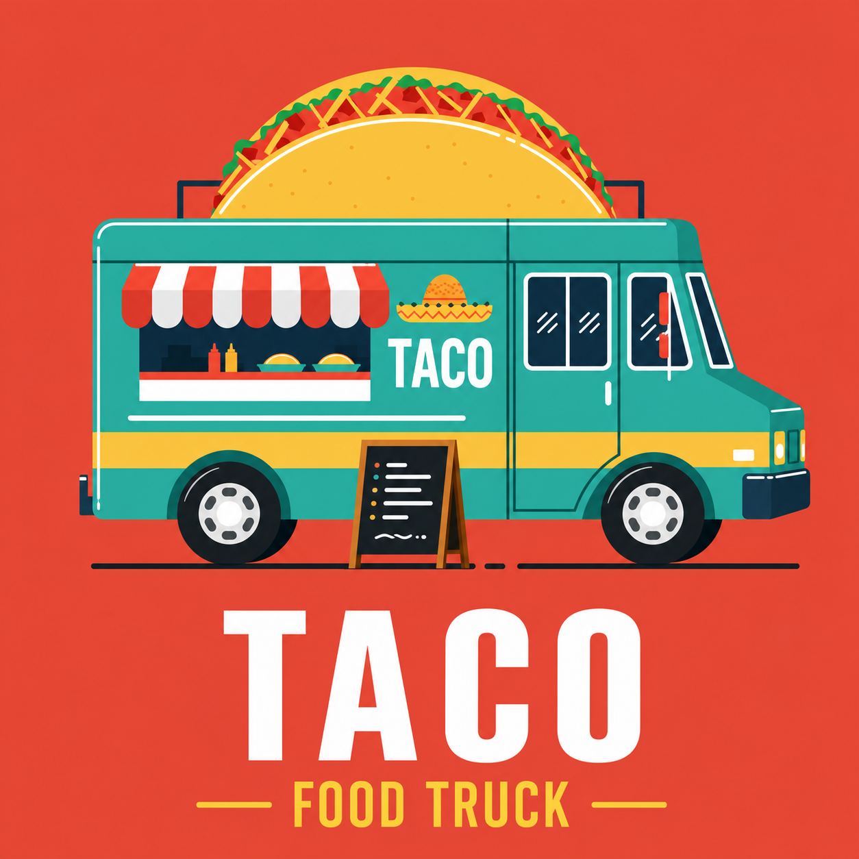 Food truck website demo preview